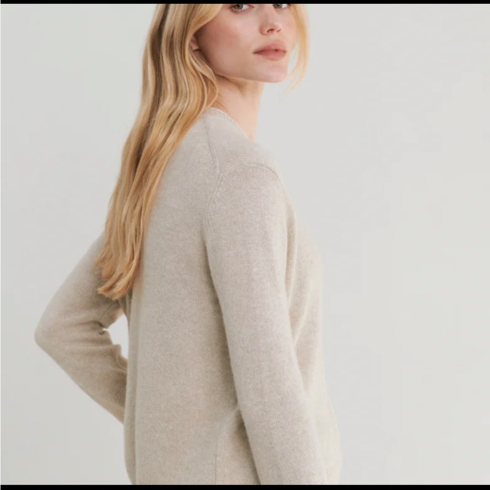 Jenni Kayne Lightweight Oatmeal Sweater